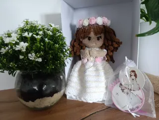 Muñeca de Comunión Crochet