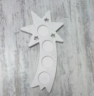 Portavelas estrella Adviento