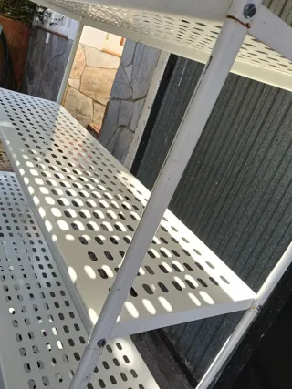 Estanterías de hierro regulables