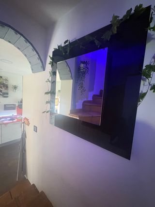 Espejo organizador con llavero