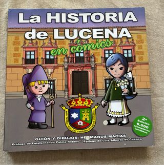Libro la historia de Lucena en cómic