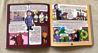 Libro la historia de Lucena en cómic