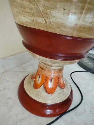 Vaso alto decorato in ceramica 95cm *30