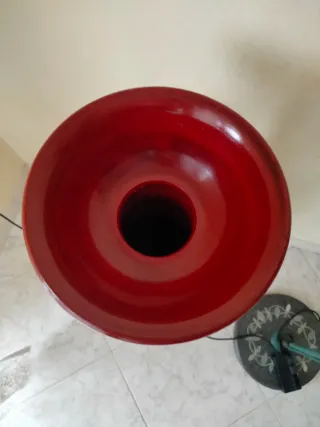 Vaso alto decorato in ceramica 95cm *30