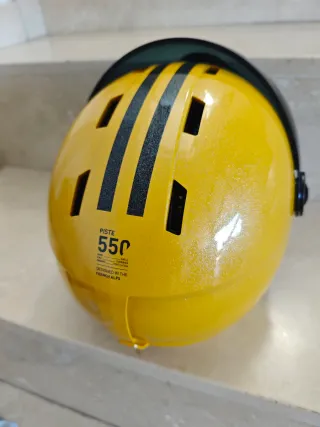 Casco Esquí Niño Wedze Amarillo