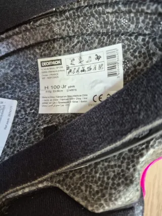 Casco y guantes de esquí Wedze niña