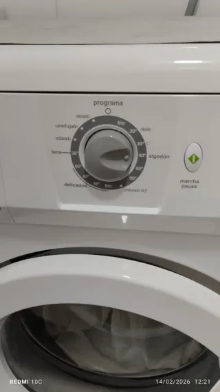 Lavadora ASPES clase AA 1000RPM