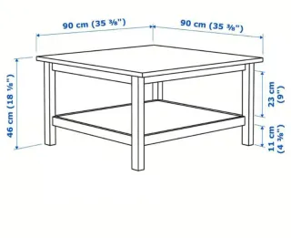 Mesa de centro madera Hemnes Ikea