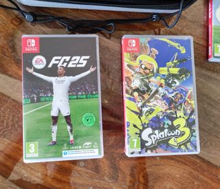 Nintendo Switch con 4 giochi