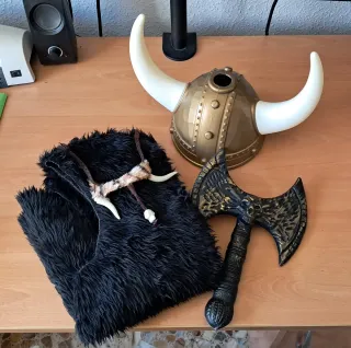 Pack para Disfraz de Vikingo para niño