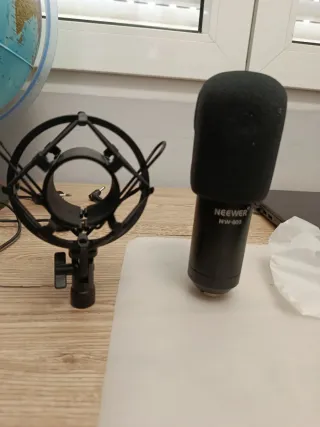 Micrófono Neewer NW-800 Condensador Dorado