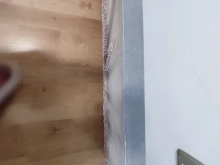 Cuadro Lienzo Abstracto Gris y Rosa