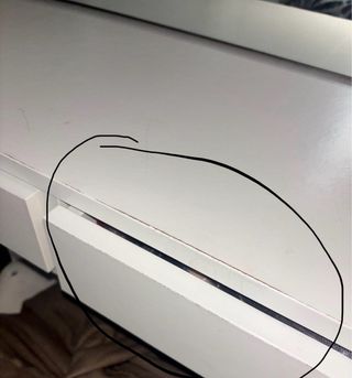 Tocador colgante EKBY ALEX Ikea + espejo con luces