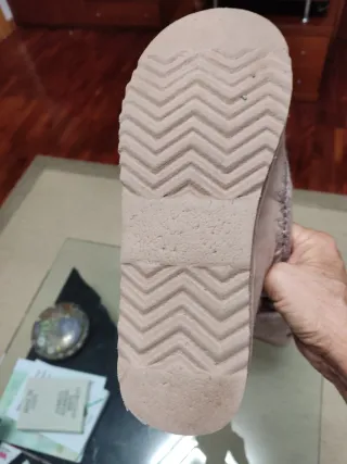 Botas imitación Mou forradas invierno rosas