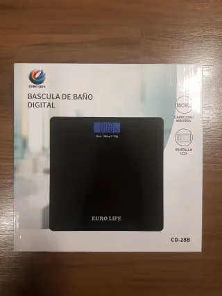 Báscula de Baño Digital Euro Life Precintada