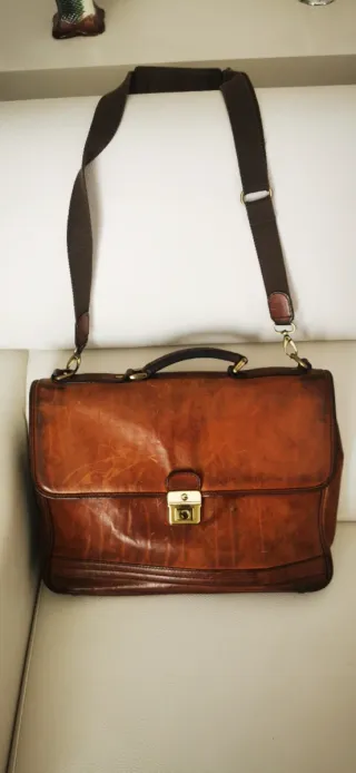 Maletín Directivo Piel Marrón