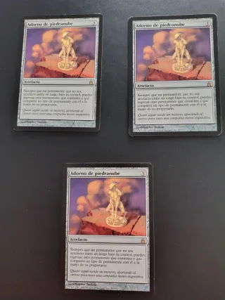 3x Adorno de Piedranube Magic Carta Artefacto