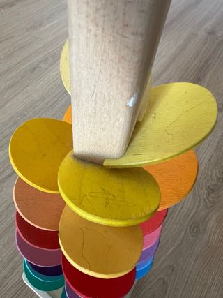 Árbol musical Montessori colores Jugaia