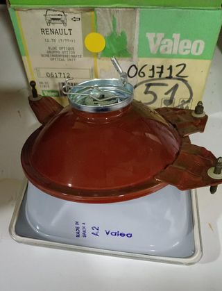 Optica Faro Izq H1 Renault 12 Valeo 061712