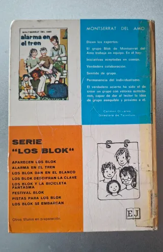 Libro juvenil pistas para los blok años 70
