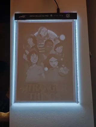 Mesa de Luz LED A4 Alex Bog