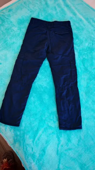 Pantalón H&M azul 140cm talla 9-10Y