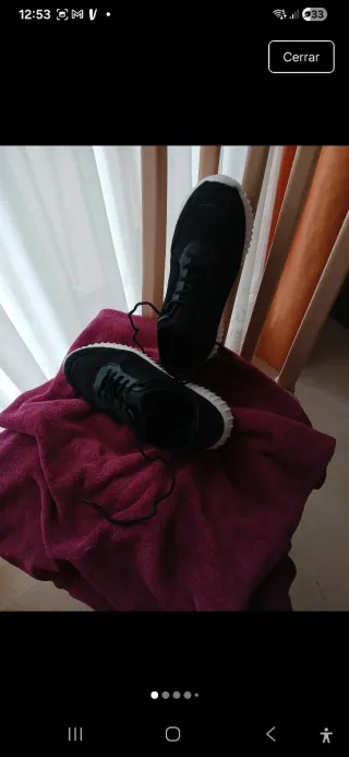 Zapatillas El Corte Inglés Negras