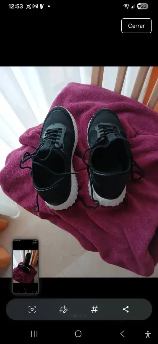 Zapatillas El Corte Inglés Negras