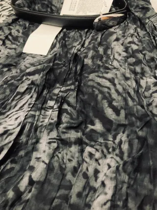 Falda Zara Estampada Animal Print