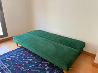 Sofá de 3 plazas diseño moderno verde