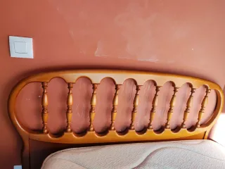 Cabecero de madera para cama de 110 cm