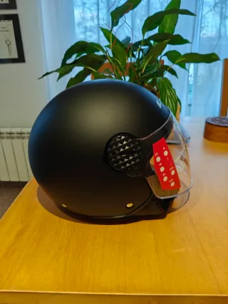 Casco Moto Jet LS2 Sphere II Negro