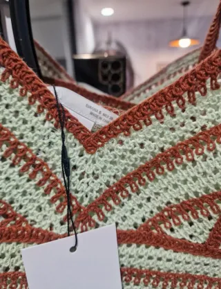 Conjunto Zara Ganchillo