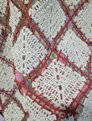 Conjunto Zara Ganchillo