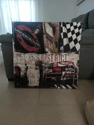 Cuadro London Underground Big Ben