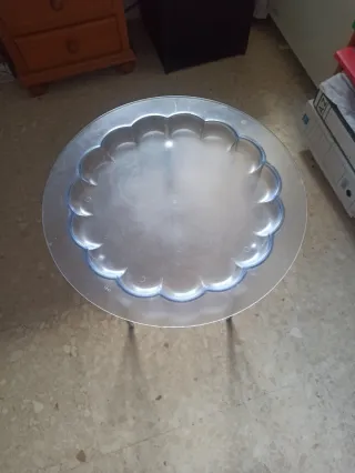 Mesa Auxiliar Metálica Ikea