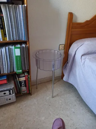 Mesa Auxiliar Metálica Ikea