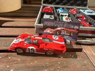 Lote 8 coches Scalextric , con el maletin incluido