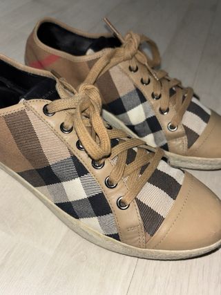 Scarpe vintage Burberry Housecheck Low Top