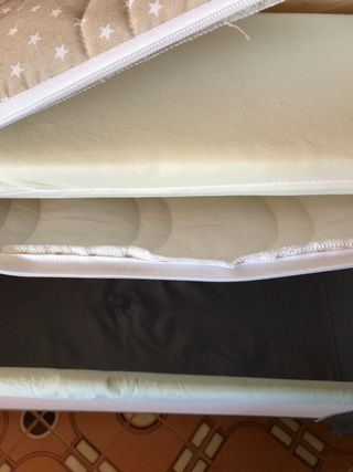 Colchón Cuna Viscoelástico Enrollable