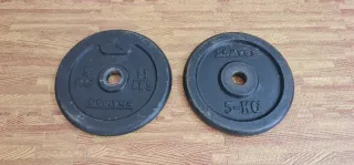 2 Discos de Pesas 5kg DOMYOS