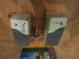 Altavoces Multimedia MS-601 Beige/Gris