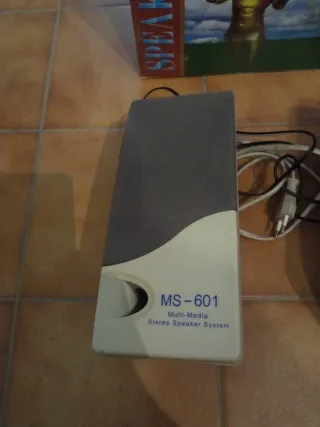 Altavoces Multimedia MS-601 Beige/Gris