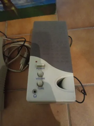 Altavoces Multimedia MS-601 Beige/Gris