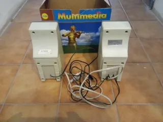 Altavoces Multimedia MS-601 Beige/Gris