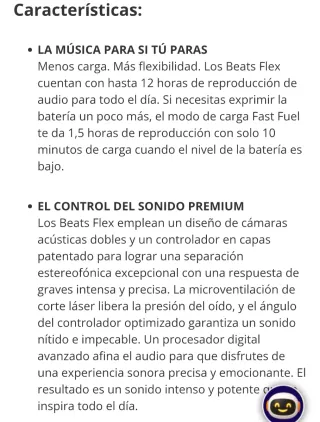 Auriculares Beats Flex Negros