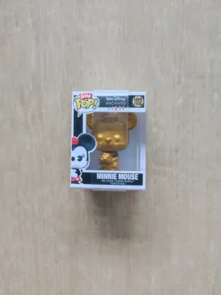 Bitty Pop Funko Minnie Mouse Dorada
