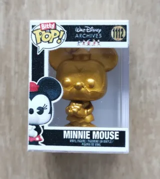Bitty Pop Funko Minnie Mouse Dorada