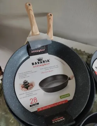 Set 5 Padelle Antiaderenti Bavaria