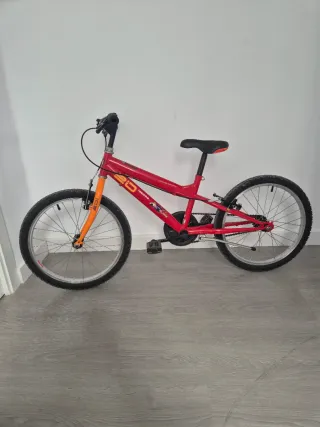 Bicicleta infantil roja 20 pulgadas